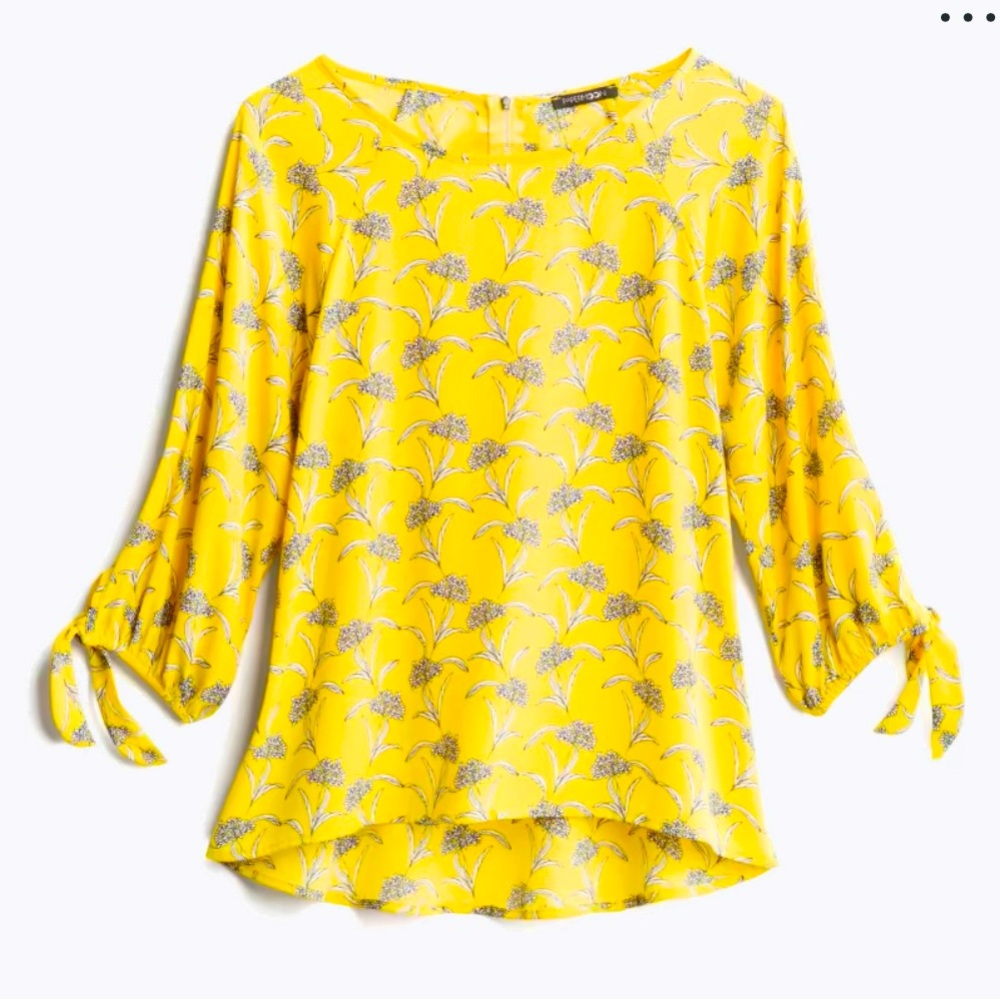 Papermoon Larie Tie Sleeve Blouse - Size L